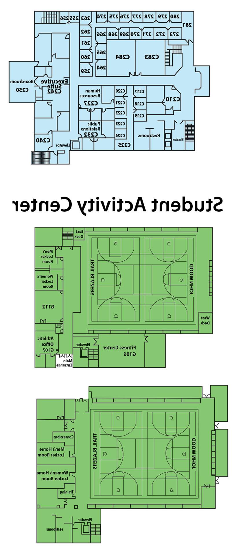 3rd Level; Student Activity Center